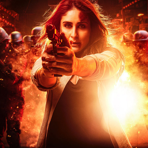 Singham Again Kareena Kapoor Khan picks up the gun as fierce Avni in first look of Rohit Shetty directorial