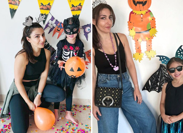 Soha Ali Khan and daughter Inaaya embrace the Halloween spirit with love and style; see post