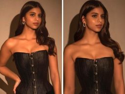 Suhana Khan’s black corset and slit skirt is something absolutely otherworldly