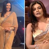 Sushmita Sen champions sustainable fashion as she recycles her gold saree at Shilpa Shetty's Diwali bash; see pics