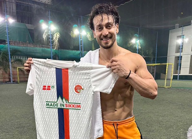 Tiger Shroff roots for Sikkim football team; see pic