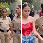 Uorfi Javed ARRESTED for her fashion choices? Video shows police taking her into custody, watch 