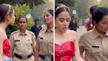 Uorfi Javed ARRESTED for her fashion choices? Video shows police taking her into custody, watch 