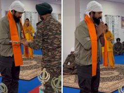 Vicky Kaushal seeks blessings at Sarva Dharma Sthal ahead of Sam Bahadur trailer launch in Delhi