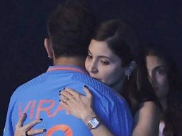 Anushka Sharma comforts Virat Kohli after World Cup final loss; see pic