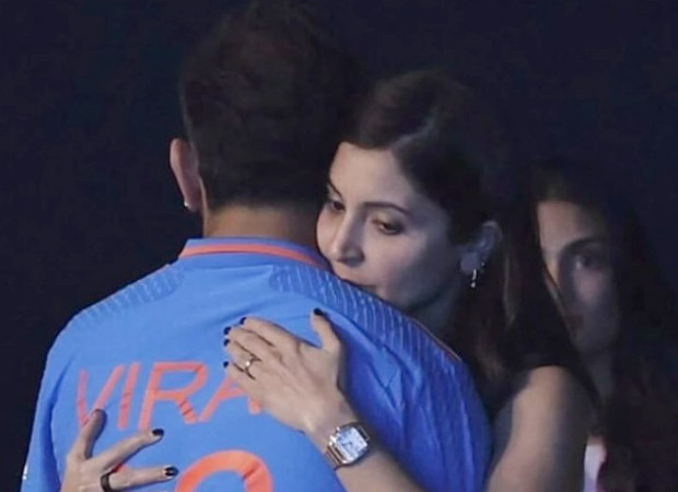 Anushka Sharma comforts Virat Kohli after World Cup final loss; see pic