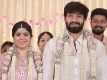 Director Adhik Ravichandran ties the knot with Aishwarya Prabhu Director Adhik Ravichandran ties the knot with Aishwarya Prabhu