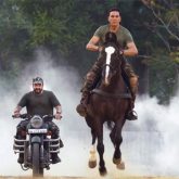 Akshay Kumar shares sneak peek of Sanjay Dutt joining Welcome To The Jungle shoot as the franchise completes 16 years