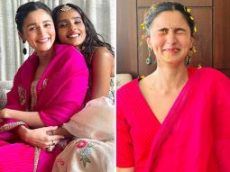 Alia Bhatt stuns in pink salwar suit as the perfect bridesmaid for her close friend; see pics