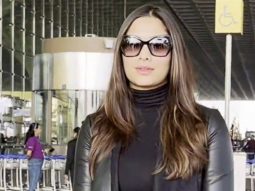 All black airport look is always in trend, Saiee Manjrekar