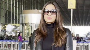 All black airport look is always in trend, Saiee Manjrekar