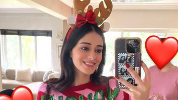 Ananya Panday gives fans a glimpse into her first Christmas celebrations