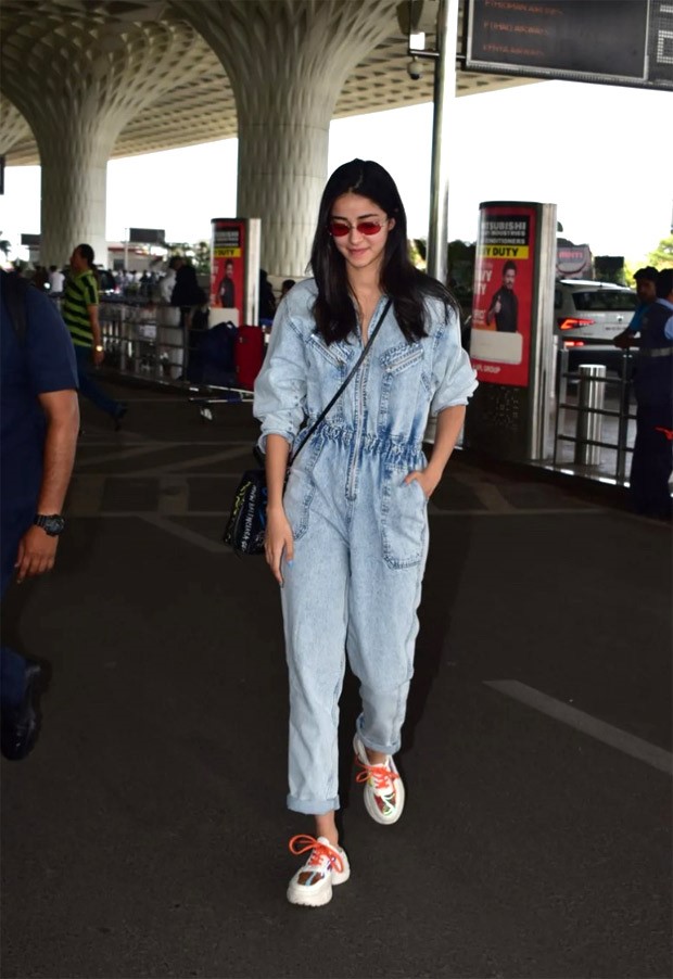 Ananya Panday's youthful denim delight: Crafting effortless street style statements