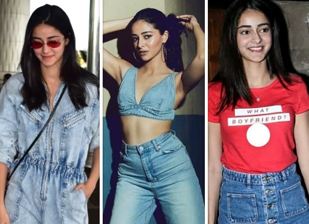 Ananya Panday’s youthful denim delight: Crafting effortless street style statements : Bollywood News