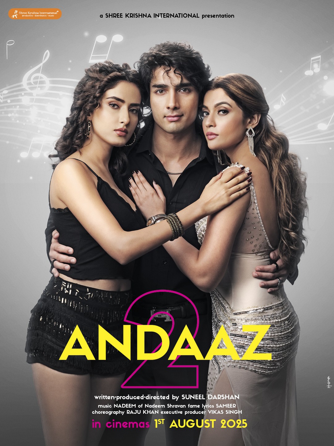 ANDAAZ 2 is embellished with great music but it suffers ANDAAZ 2 is embellished with great music but it suffers