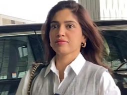 Bhumi Pednekar gets clicked by paps at the airport