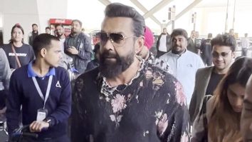 Bobby Deol looks dapper as arrives at the airport