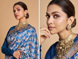 Deepika Padukone’s blue Sabysachi saree for Umang 2023 looks truly like a work of art