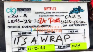 On The Sets Of The Movie Do Patti