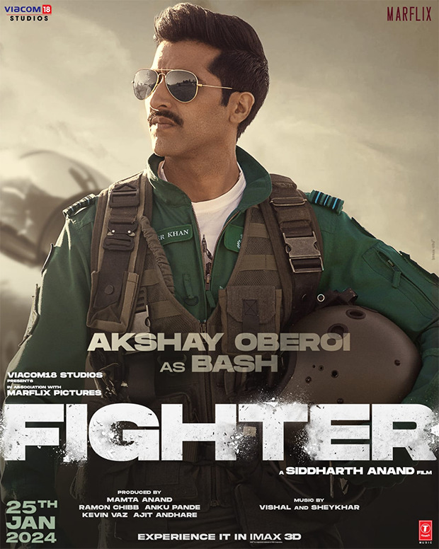 FIGHTER Akshay Oberoi turns Weapon System Operator Basheer Khan for Siddharth Anand directorial, see poster