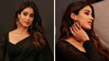 Janhvi Kapoor’s latest ethnic look proves that you cannot go wrong with a black saree