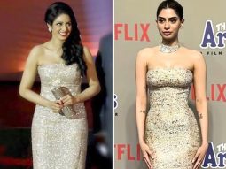 Khushi Kapoor honours her mother’s legacy in a touching moment at The Archies premiere, gracing the red carpet in Sridevi’s Kaufman Franco gown
