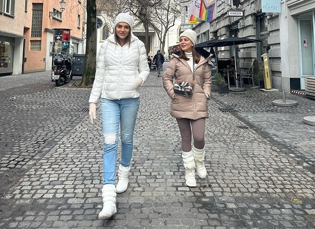 Kundali Bhagya sisters Shraddha Arya And Anjum Fakih have a ‘besties day out’ as they explore streets of Zurich