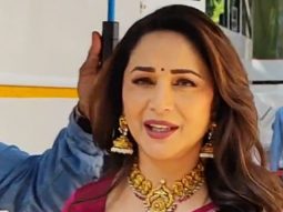 Madhuri Dixit is killing it with her pretty pink saree
