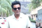 Manoj Bajpayee looks extremely dashing as he poses for paps