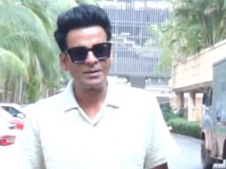 Manoj Bajpayee looks extremely dashing as he poses for paps