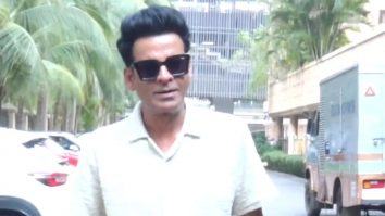 Manoj Bajpayee looks extremely dashing as he poses for paps