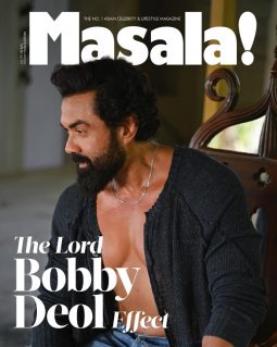 Bobby Deol on the cover of Masala Magazine