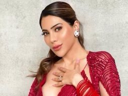 Ready to rule in Red! Nikki Tamboli