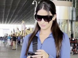 The Oh so gorgeous Nora Fatehi gets clicked at the airport by paps