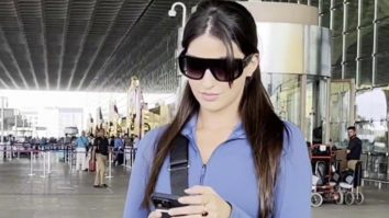 The Oh so gorgeous Nora Fatehi gets clicked at the airport by paps