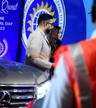 Photos: Abhishek Bachchan, Aishwarya Rai Bachchan and others snapped at Ambani School’s annual function