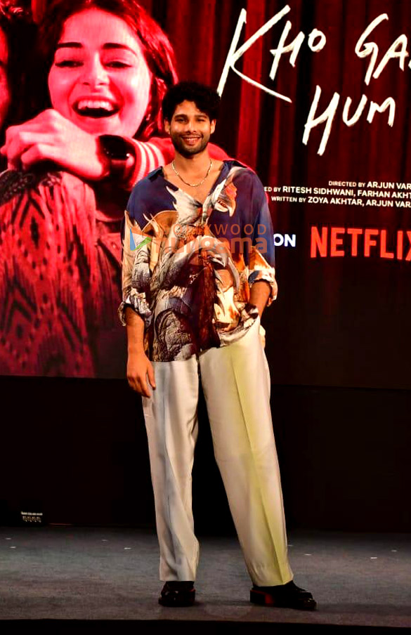 photos ananya panday siddhant chaturvedi adarsh gourav and others attend the trailer launch of their film kho gaye hum kahan1 3