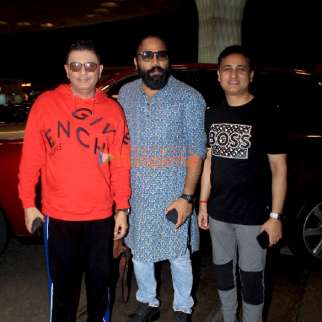 Photos: Bhushan Kumar, Sandeep Reddy Vanga and Shiv Chanana snapped at the airport