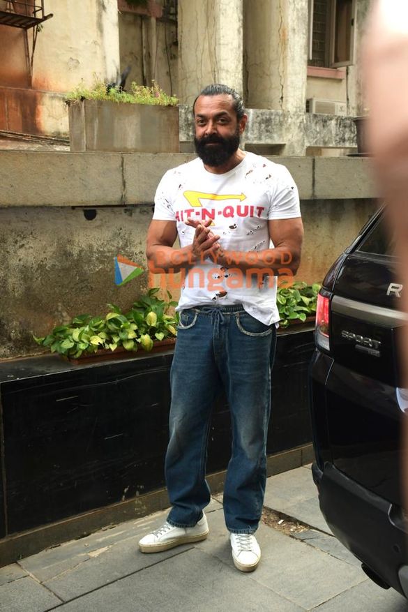 photos bobby deol snapped at shoot location in bandra 3