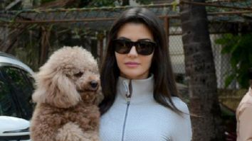 Photos: Giorgia Andriani snapped in Bandra