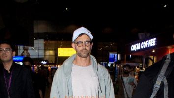 Photos: Hrithik Roshan and Nora Fatehi snapped at the airport