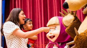 Photos: Kajal Aggarwal, Shriya Saran, Neha Dhupia and others attend the Masha and the Bear Live event in Mumbai