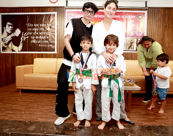 photos kareena kapoor khan rani mukerji and nikhil dwivedi snapped at taekwondo training academys annual competition 4