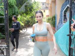 Photos: Malaika Arora spotted at Diva Yoga in Bandra