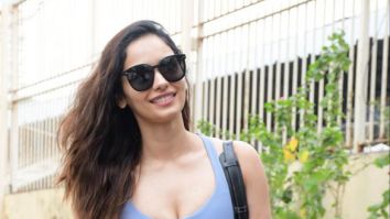 Photos: Manushi Chillar snapped at MMA Matrix & Fitness Center in Bandra