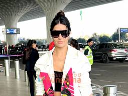 Photos: Nora Fatehi, Khushi Kapoor and Mika Singh snapped at the airport