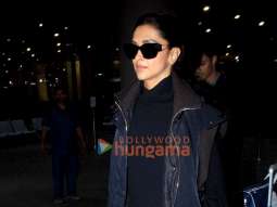 Photos: Ranveer Singh, Deepika Padukone, Kriti Sanon and others snapped at the airport