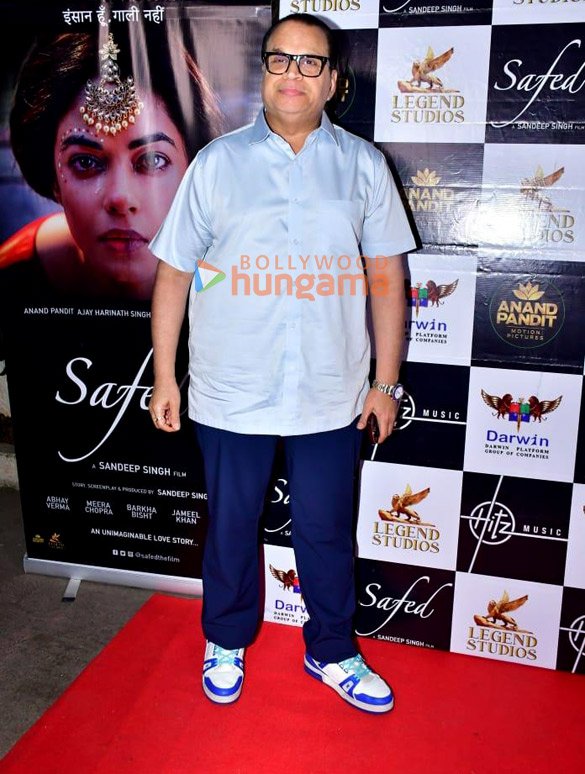 photos sandeep singh abhay verma meera chopra and others grace the special screening of safed 6