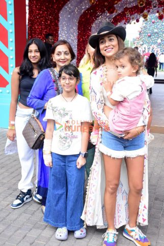 Photos: Shriya Saran, Fardeen Khan and others attend Hamley Wonder Land event with their kids at Jio Garden, BKC