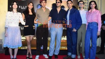 Photos: Suhana Khan, Khushi Kapoor, Agastya Nanda and others snapped promoting The Archies